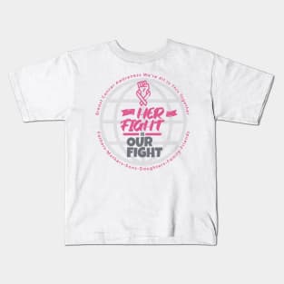 Breast Cancer Awareness Kids T-Shirt